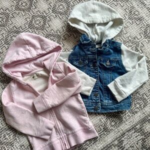 3T jacket and hoodie bundle